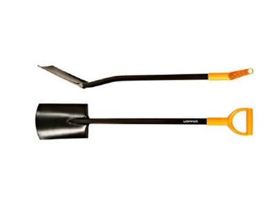Лопата штыковая с закругл.лезвием Solid Fiskars 1003456