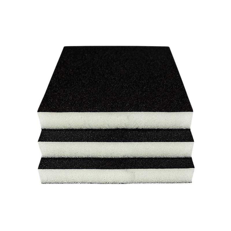 Губка двухсторонняя 120х100х12 мм P120 HOREX GTA101T120