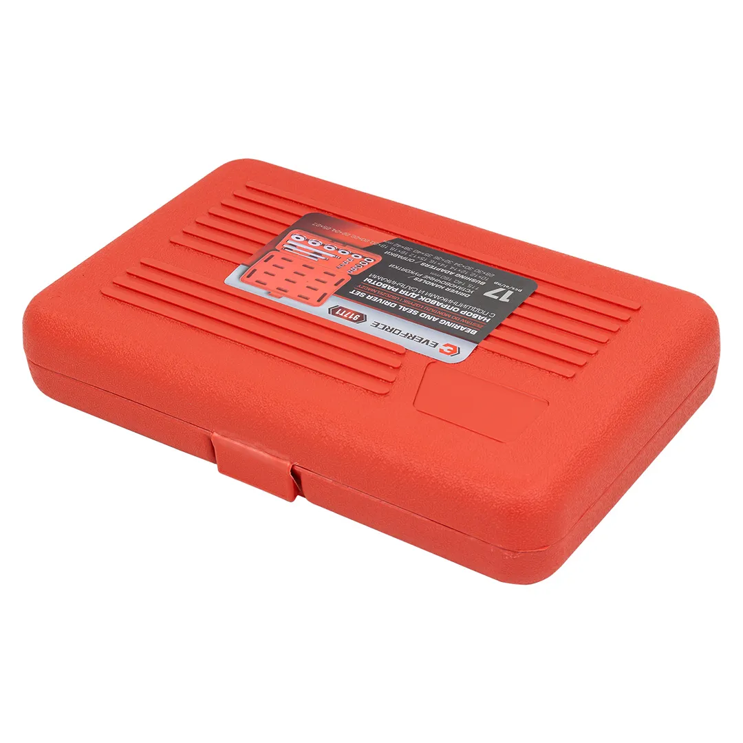 Набор оправок для работы с подшипниками и сальниками 17 пр EVERFORCE EF-917T1