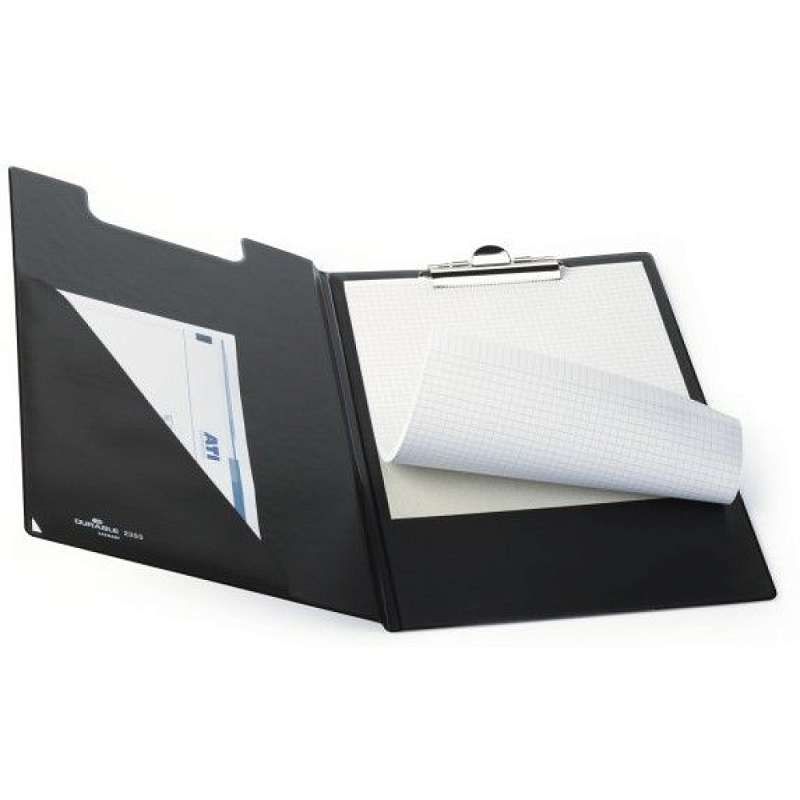 Папка с зажимом "Durable", А4, черный