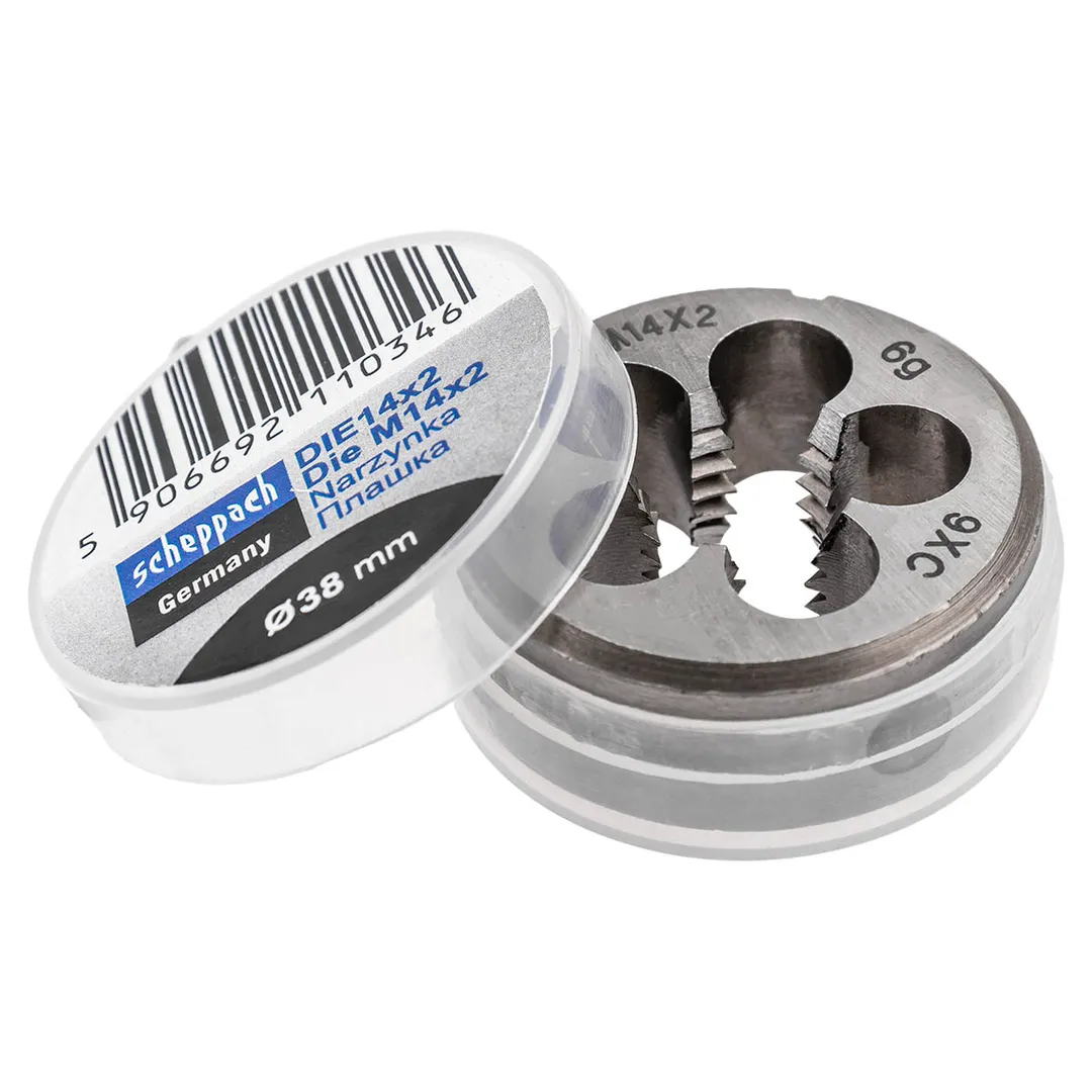 Плашка M14x2, Ø38 Scheppach Sch-DIE14x2