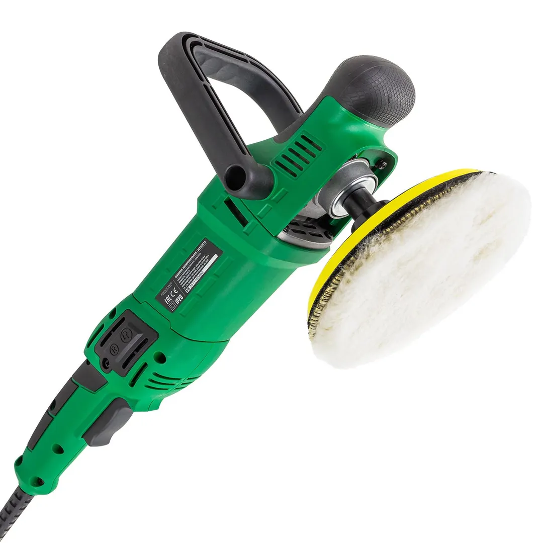 Машина полировальная электрическая 230V, 1200W, 500-3500об/мин, Øкруга 150 мм RockForce RF-WT03079