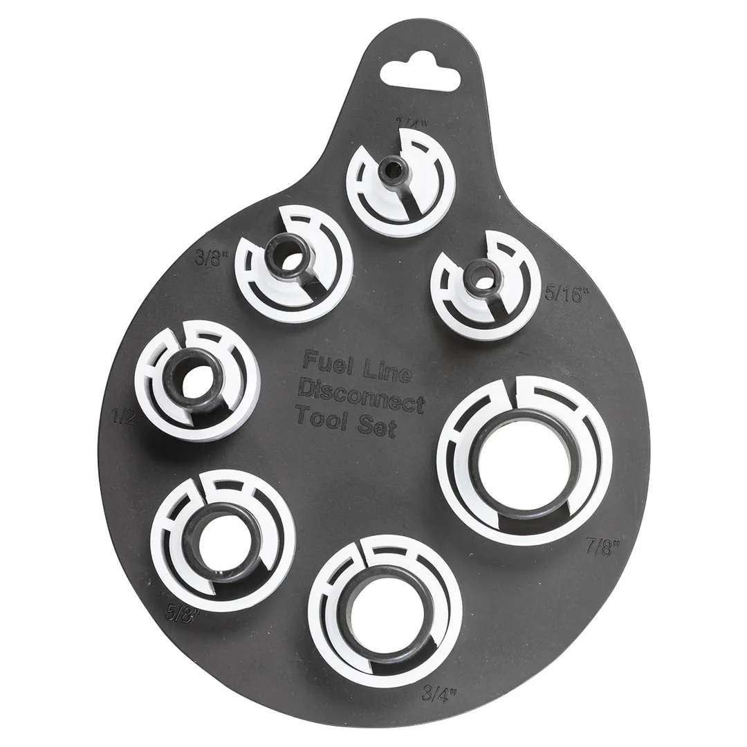 Набор муфт пластмассовых для соединения трубок топливной системы и системы кондициониров 7 пр. Forsage F-907G10