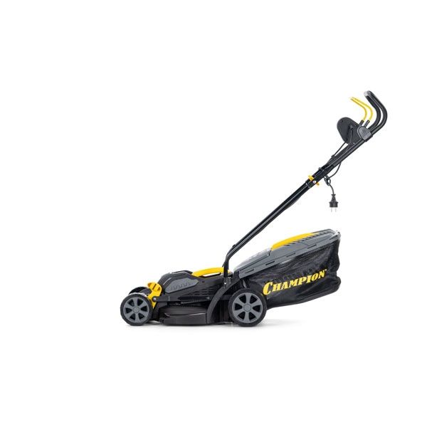 Газонокосилка электрическая, 1,2 кВт, травосб 30л, ширина 330мм, 25-65мм CHAMPION EM3312