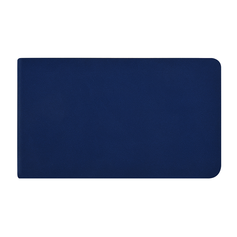 Еженедельник недатированный "Megapolis Velvet Flex", А6, 160 страниц, линейка, синий