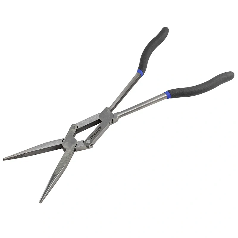 Длинногубцы с удлиненными рукоятками и двойным шарнирным механизмом 325 мм Forsage F-5047PX1