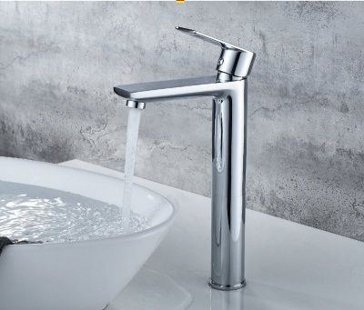 Смеситель для накладного умывальника, латунь, хром Ledeme L1055-22