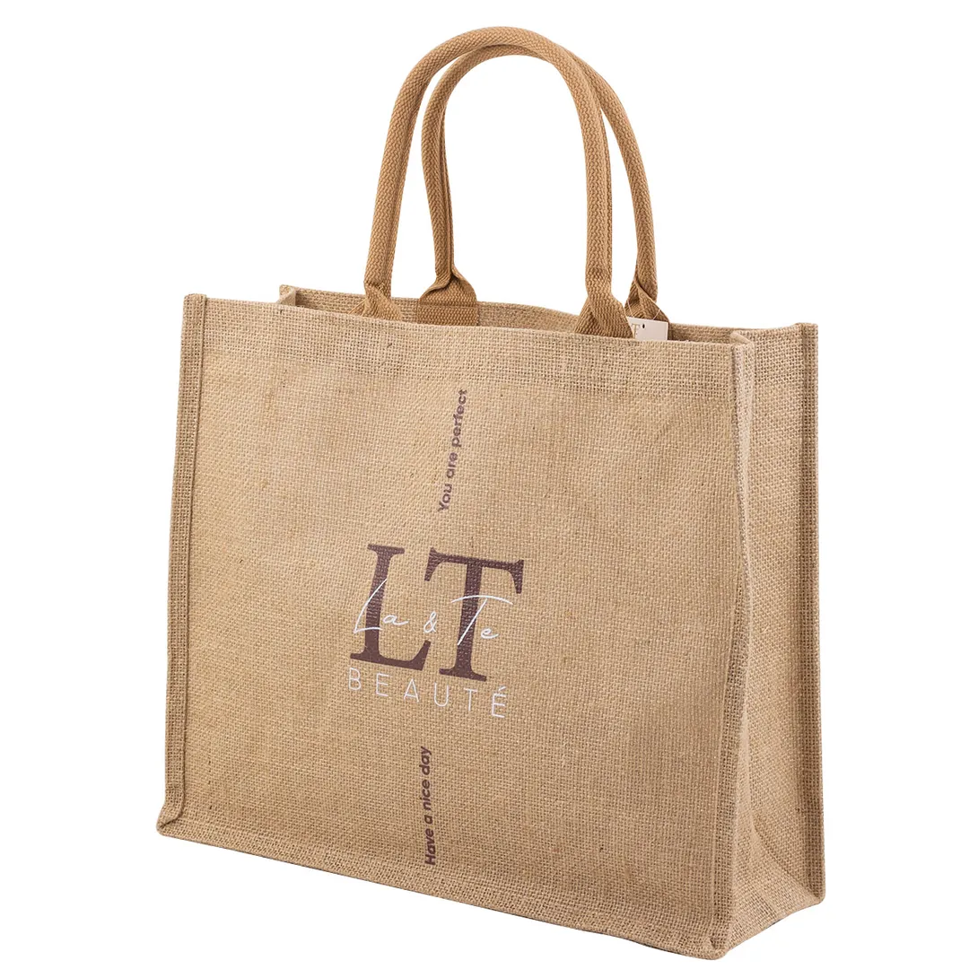 Сумка-шоппер (материал джут) 40х35х14см, max нагрузка 10кг La and Te beaute LT-shbag5