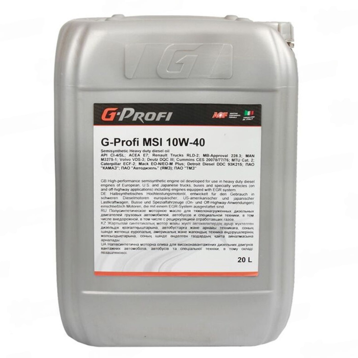 Масло G-Profi MSI 10W-40 20 л (17,48 кг) G-Energy 2531401364