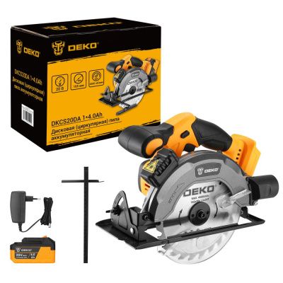Пила циркулярная аккумуляторная DKCS20DA DEKO 085-1155