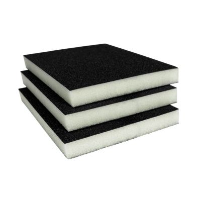 Губка двухсторонняя 120х100х12 мм P120 HOREX GTA101T120