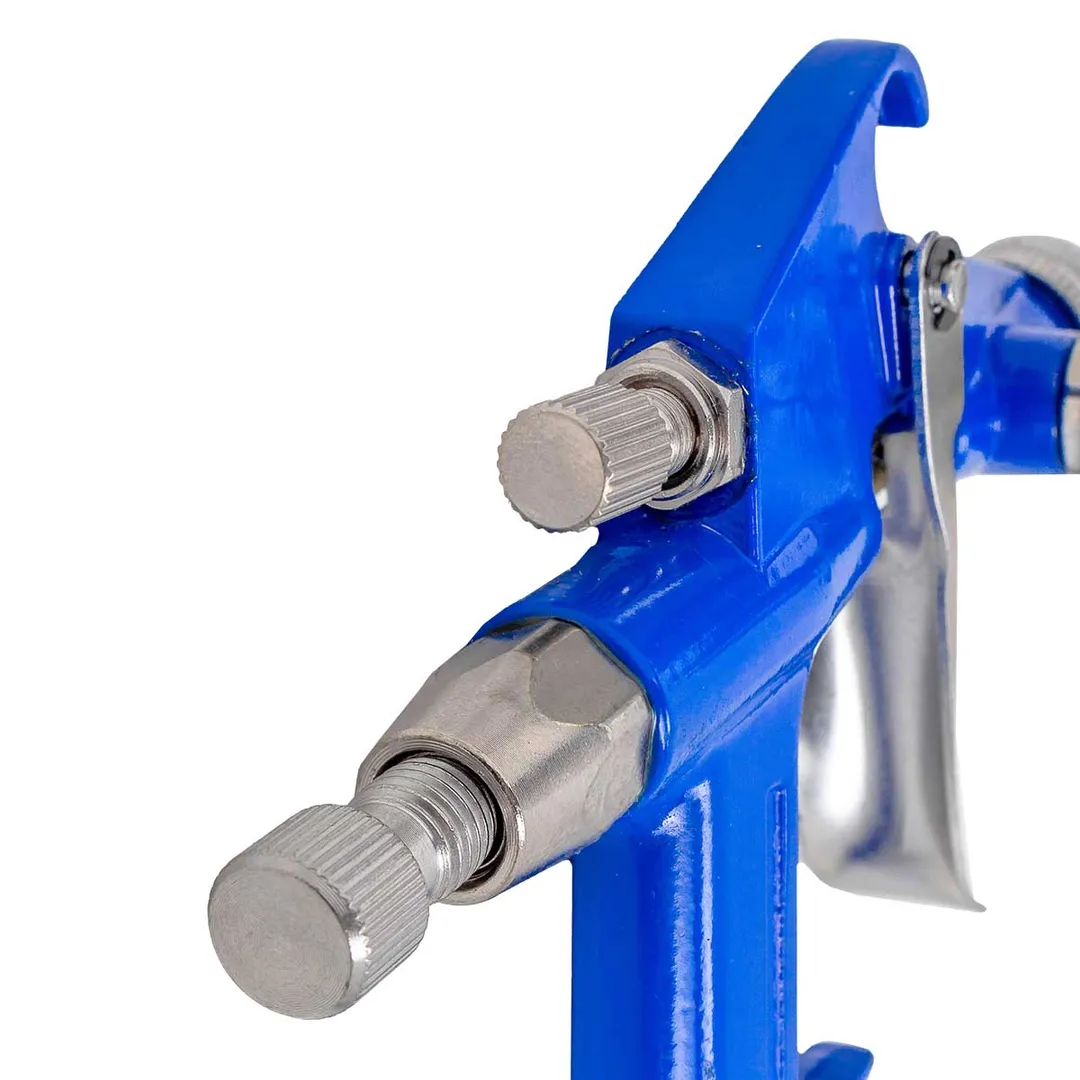 Краскораспылитель мини с боковым металлическим бачком бачок 125 мл, сопло 0.8 мм Forsage F-K3