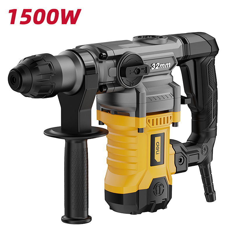 Перфоратор Deli YS EDC369, 1500 Вт, 5.5 Дж, SDS-PLUS, 3 режима