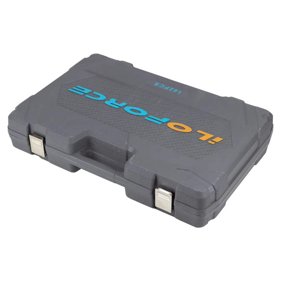 Набор инструментов 142 пр.1/4''&3/8''&1/2'' 6- гр ILOforce IF-41421-5