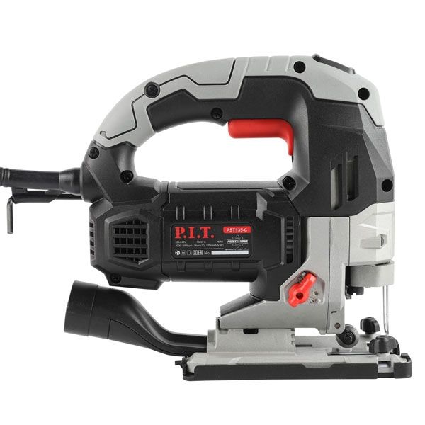 Лобзик электрич., 750Вт, 135 мм, 1000-3000ход/мин, БЗП, маятник, ход 26мм, обдув PIT PST135-C