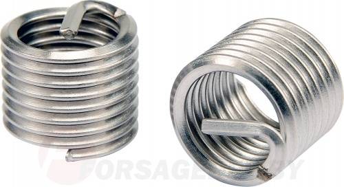 Набор вставок для ремонта резьбы М12х1,75х16,3 мм 10 шт. Yato YT-1768