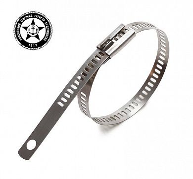 Кабельная стяжка лестничного типа из нерж. корабельной стали AISI 316 СКЛ (316) 12х300 Fortisflex 74151