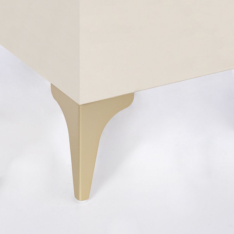 Опора мебельная мет. STELLAR h150 угловая матовое золото AKS 113009