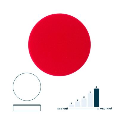 Полировочный круг 150 мм, красный Horex GTT4095