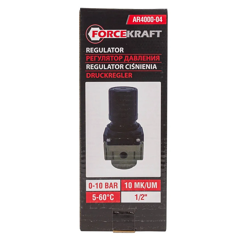 Регулятор давления воздуха 1/2" ForceKraft FK-AR4000-04