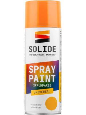 Краска-эмаль аэроз. универсальная тёмно-жёлтый 400 мл SOLIDE SL-27535-1