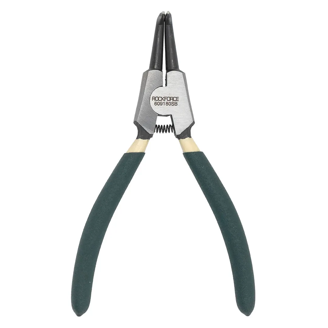 Съемник стопорных колец гнутый на разжим 90°, 180 мм RockForce RF-609180SB