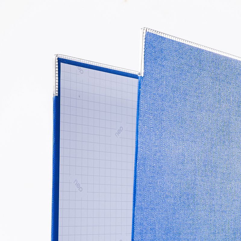 Папка-регистратор "Deli", А4, 75 мм, синий