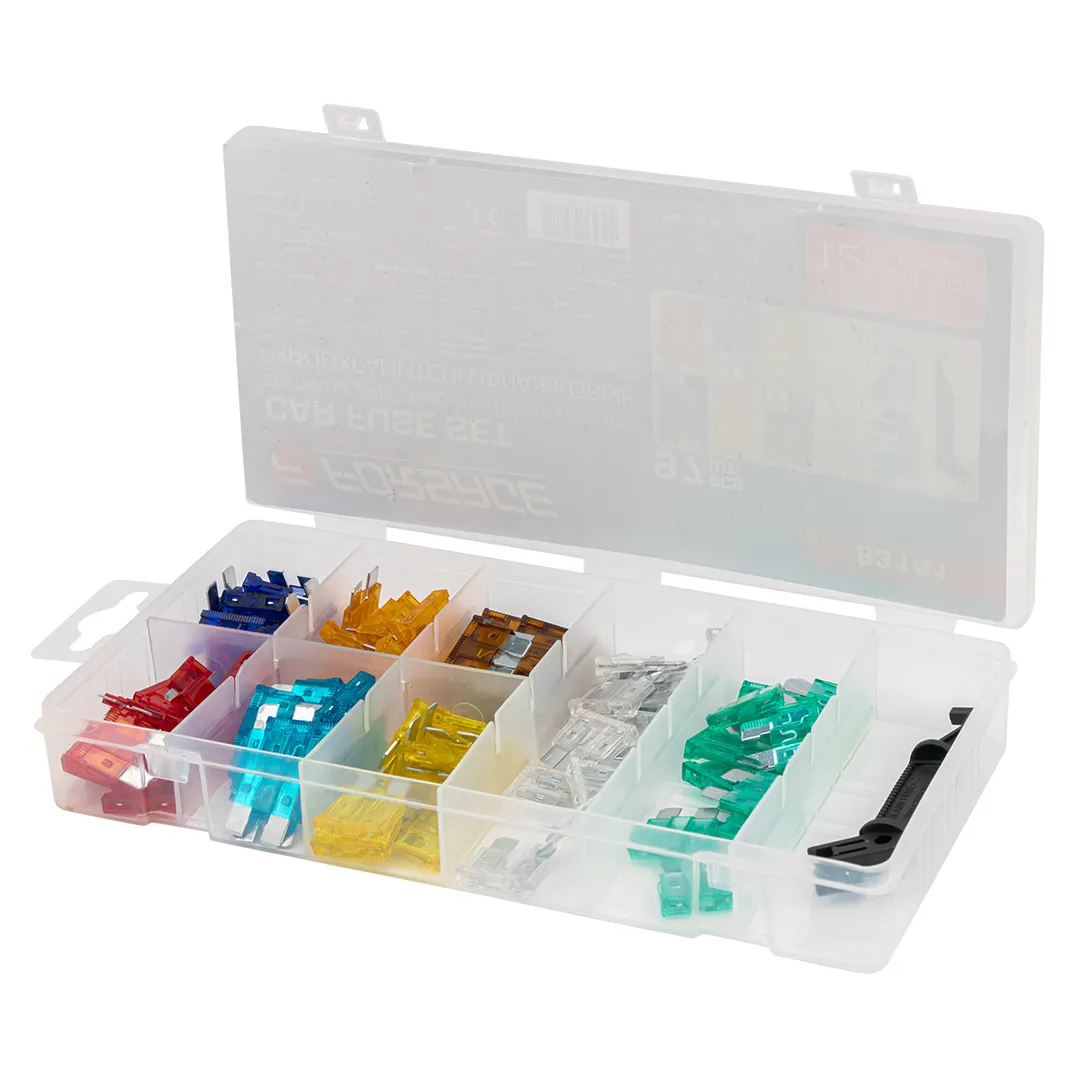 Набор автомобильных флажковых плавких предохранителей от 3А до 30А 97 пр Forsage F-FS-30(83141)