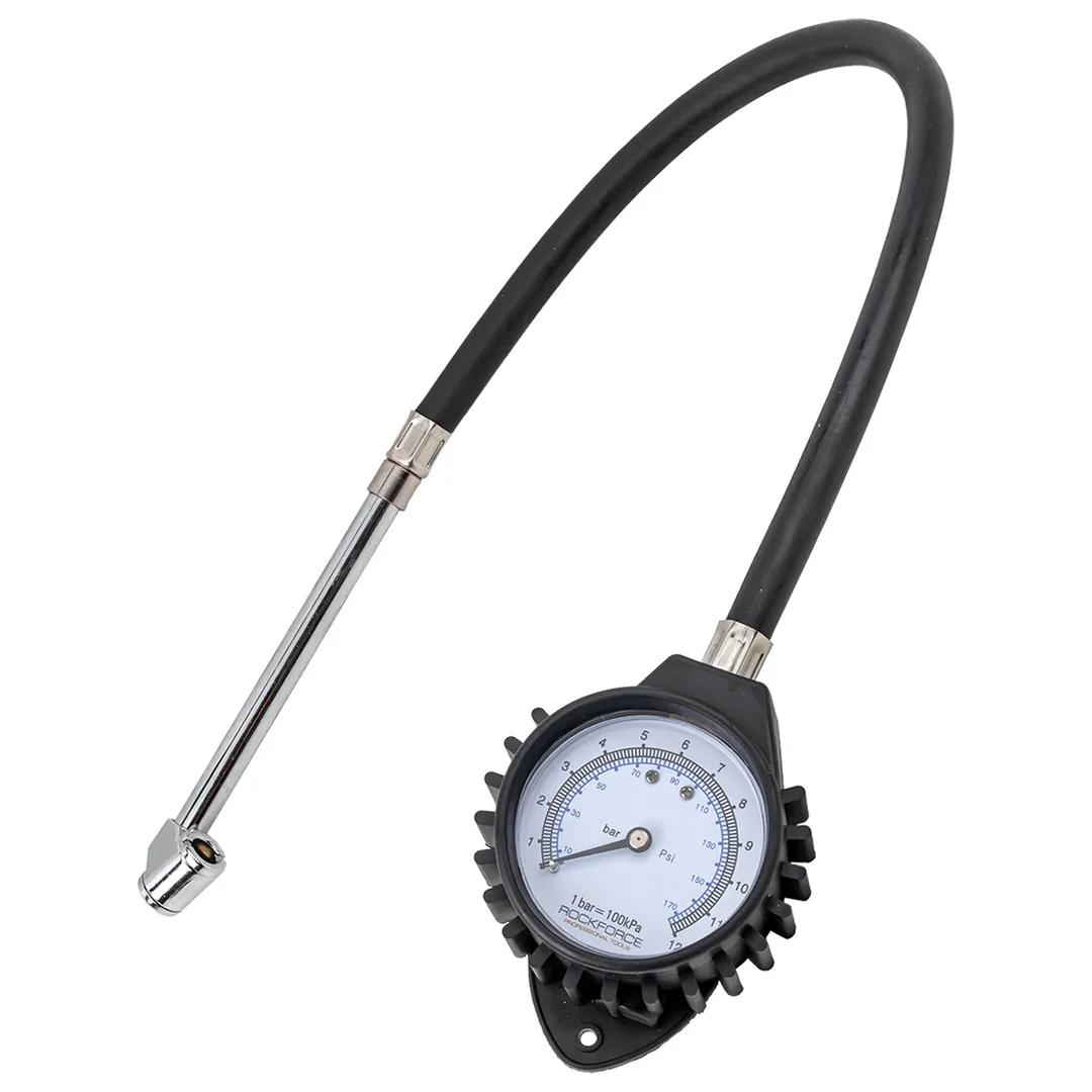 Индикатор для проверки давления в шинах грузовых А/М, 0-12 Bar RockForce RF-SDG-08