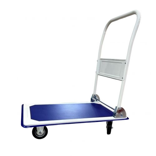 Тележка платформенная со складной ручкой 73x47x82 см, сталь, грузоподъемность 150 кг H-D HD-37462