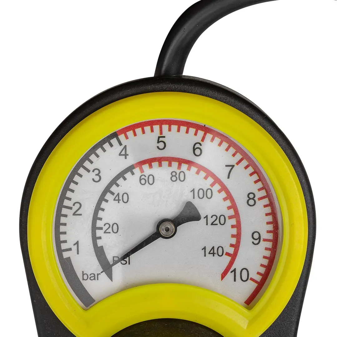 Насос ножной для подкачки колес WMC TOOLS WMC-WMC828