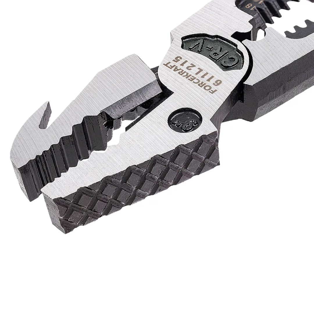 Плоскогубцы комбинированные многофункциональные 220 мм ForceKraft FK-611L215