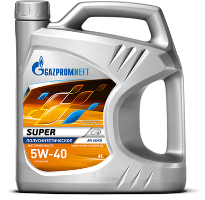 Масло Super 5w-40 4л Gazpromneft 2531401374