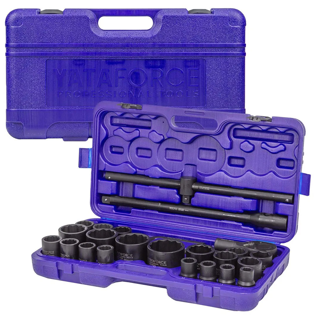 Набор инструментов ударных 26 пр. 3/4'', 12-гр. YATAFORCE YF-68262-9MPB