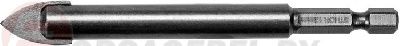 Сверла по плитке и стеклу с хвостовиком HEX 12.0x60 мм. Sthor 21706