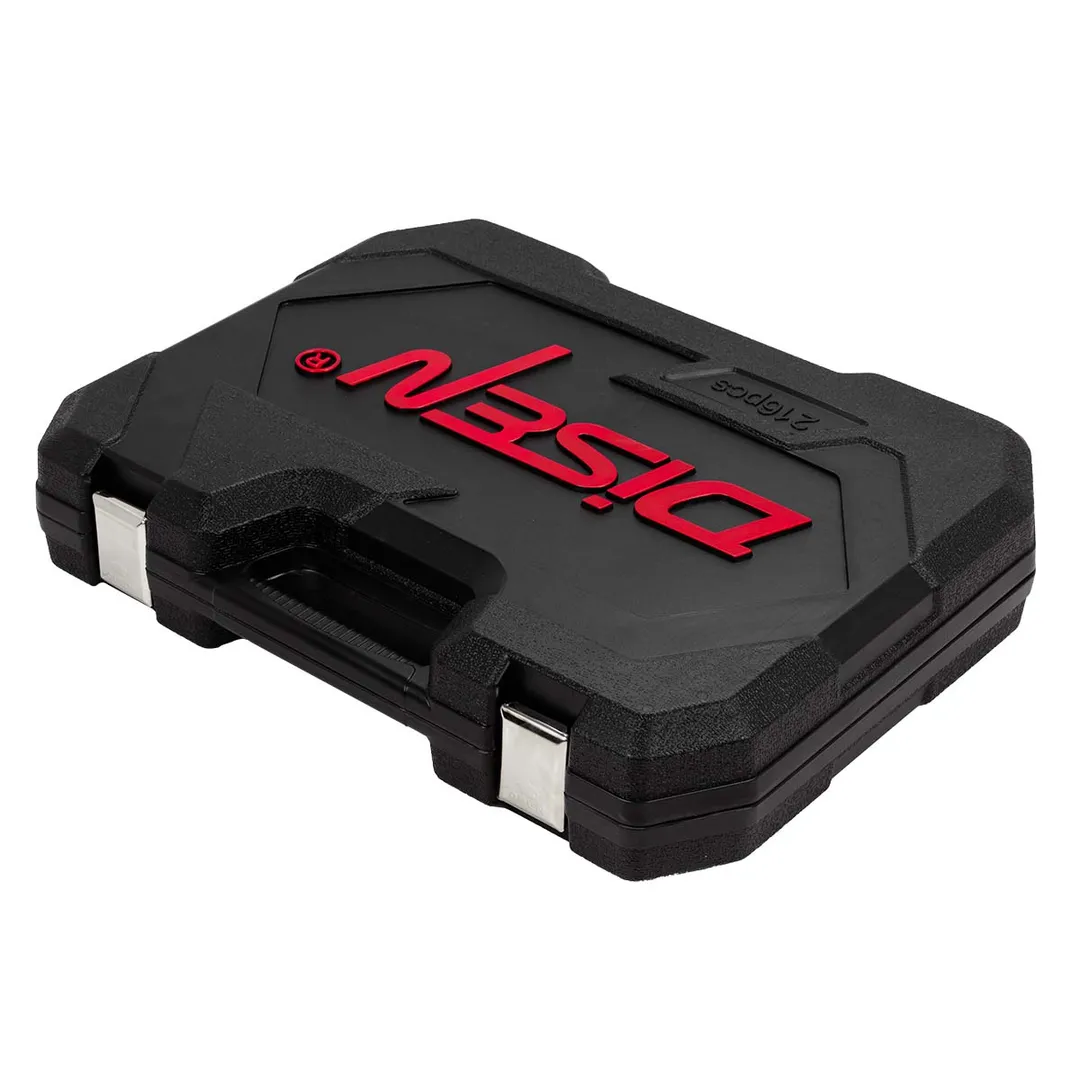 Набор инструментов 216 пр. 6-гр 1/4"&3/8"&1/2" DISEN DS38841