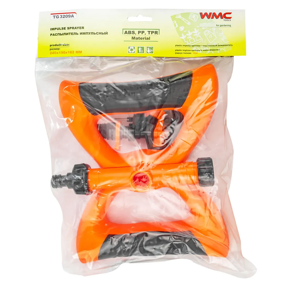 Распылитель импульсный, радиус полива 12 м WMC TOOLS WMC-TG3209A