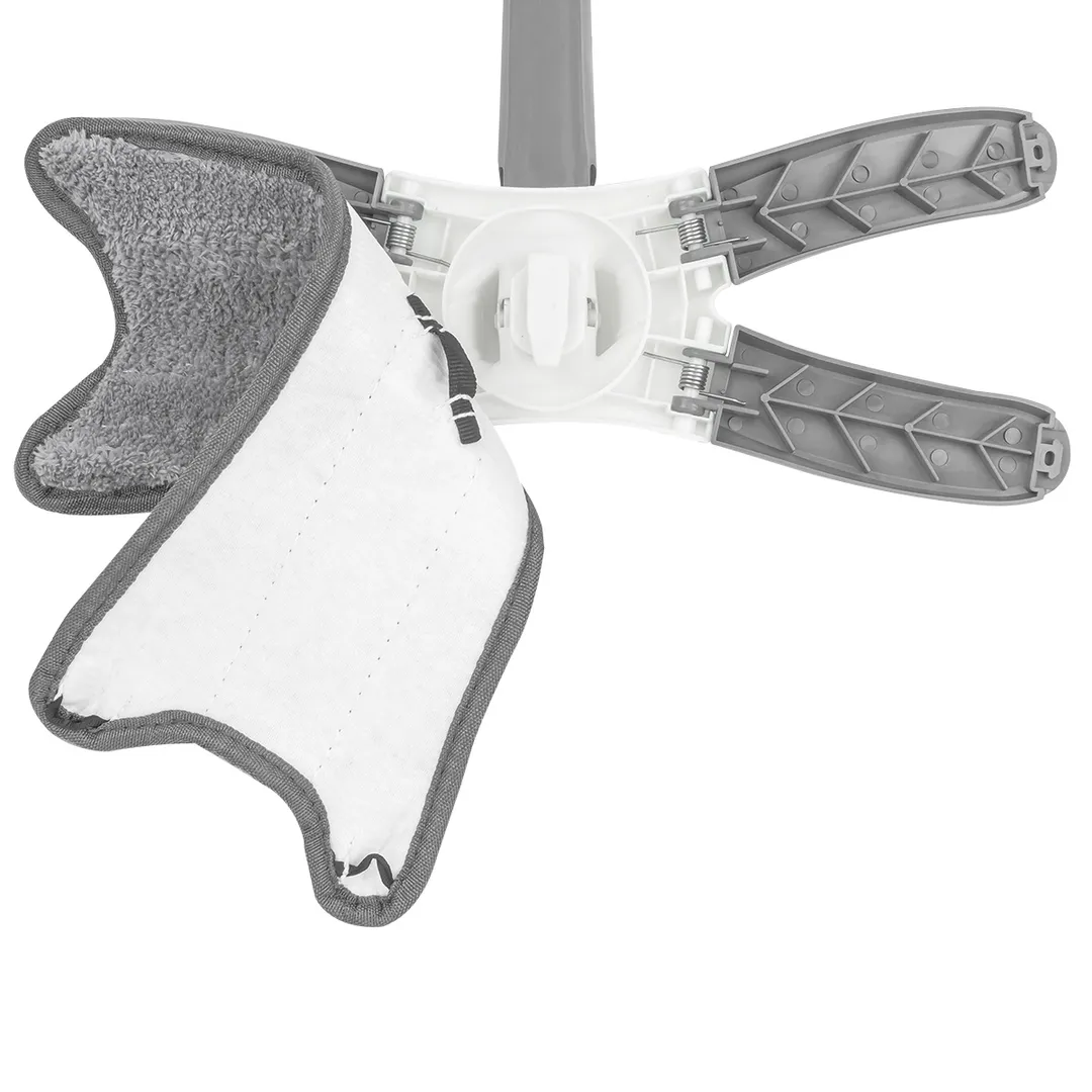 Швабра Х-образная с функцией отжима, серая, 1300х370х150 мм ISMA ISMA-22(grey)