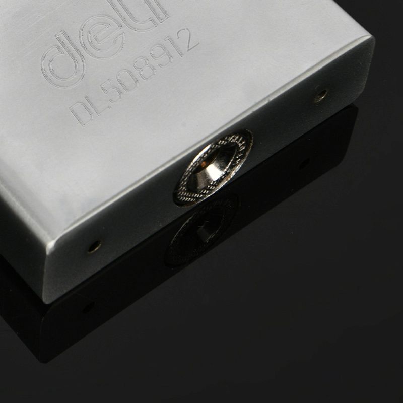 Замок навесной Deli YS EDL508912, 70 мм, автомат, 4 ключа