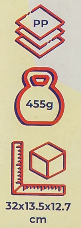 Контейнер пластмассовый для хранения кабелей, размер M WMC TOOLS WMC-CMB1
