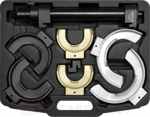 Съемник пружин подвески MacPherson 65-212 мм 7 пр. Yato YT-2536