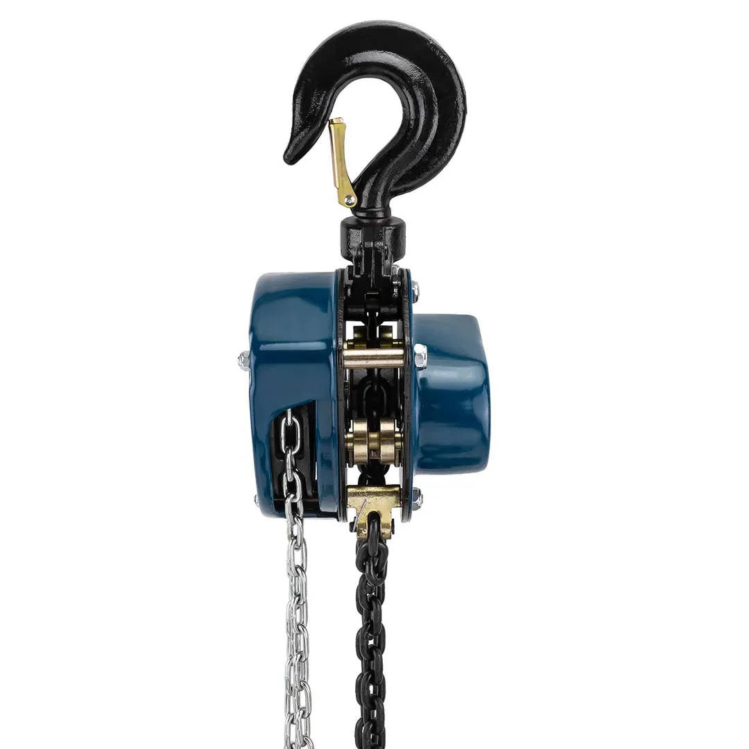 Таль механическая подвесная с лепестковым механизмом фиксации цепи натяжения 3 т. Forsage F-TRC90301A