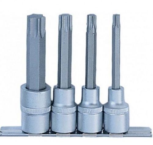 Набор головок-бит TorxT40-T70 4 пр. 1/2'' Force 4042