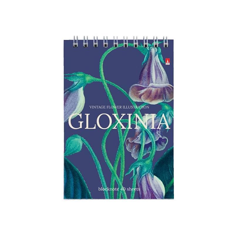 Блокнот   "Цветы. Паттерн", 40 листов , A6 , 94x132 , ассорти