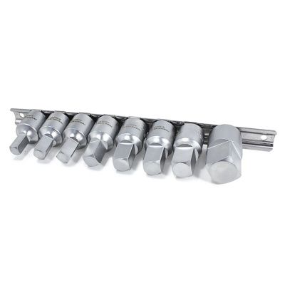Набор головок-квадратов для маслосливных пробок 4-гр. 8пр. 8-19 мм. 1/2'' RockForce RF-4118MR