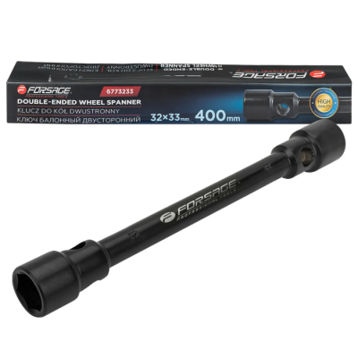 Ключ балонный двусторонний усиленный 32x33 L-400 мм, 12S.0003233 Forsage F-6773233