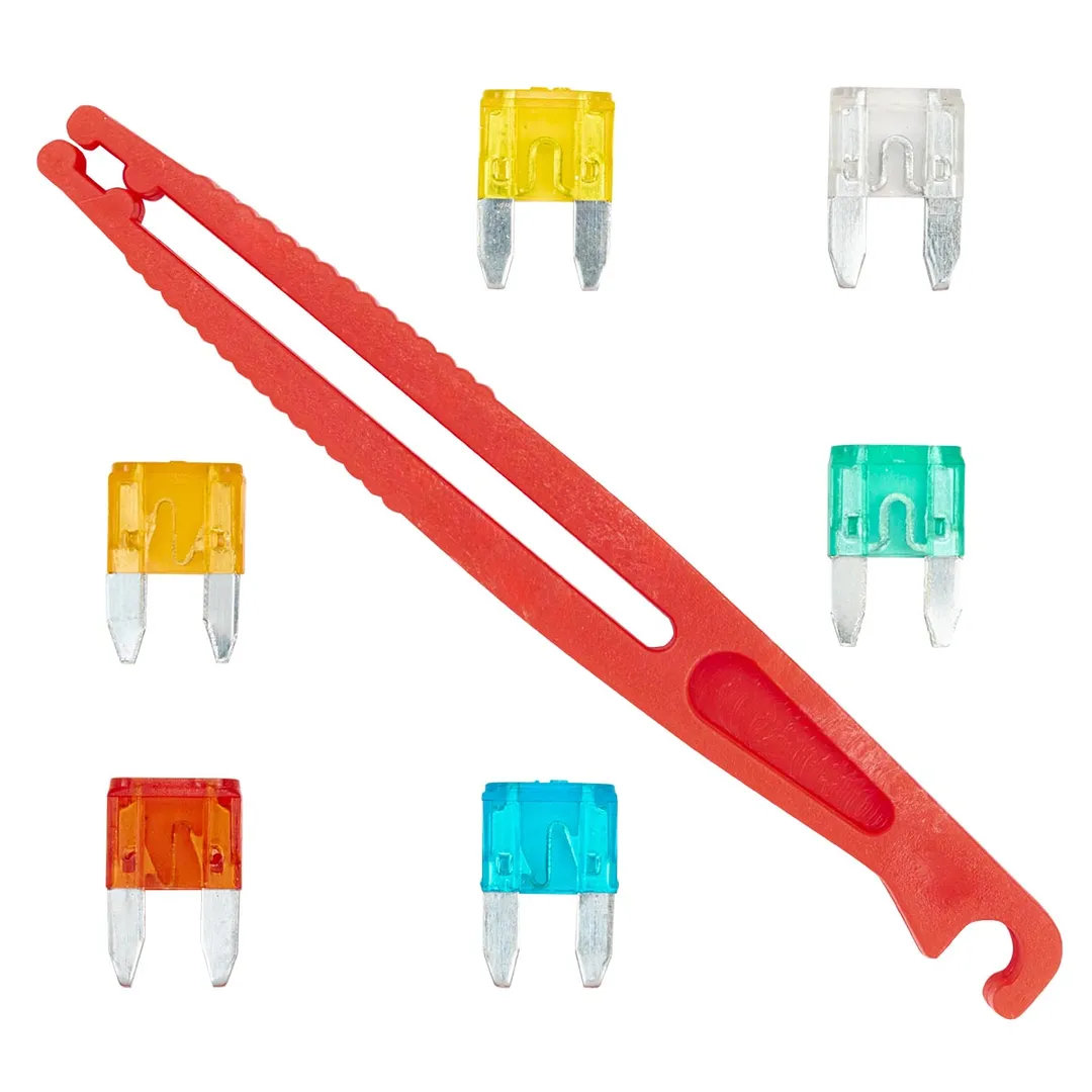 Набор автомобильных плавких флажковых предохранителей от 5А до 30А 121 пр RockForce RF-FS-35(83143)