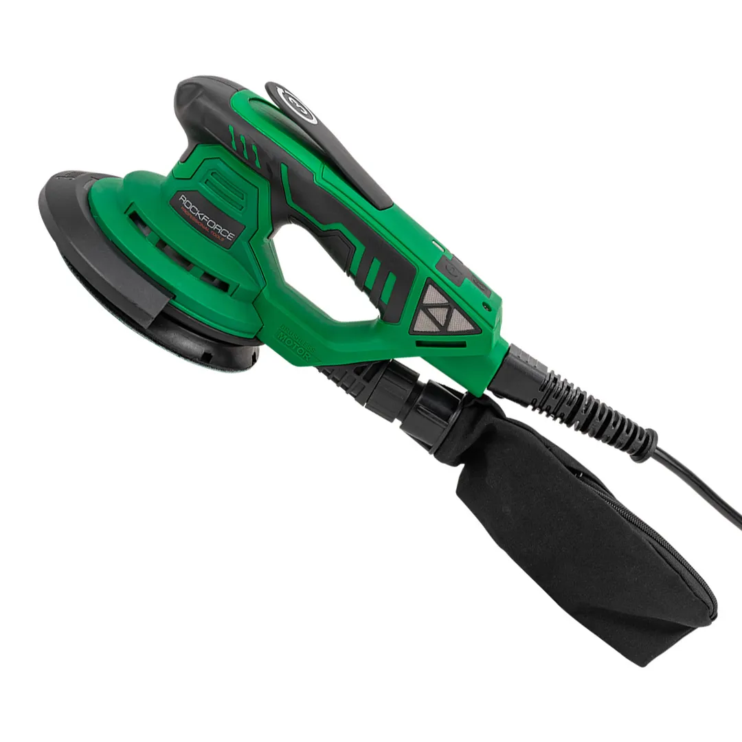 Машина шлифовальная орбитальная с бесщеточным двигателем 400Вт RockForce RF-S1A-DH22-125T