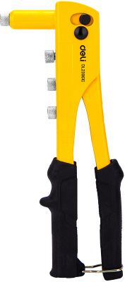 Заклепочник Deli "EDL236910" 265 мм, желтый, черный