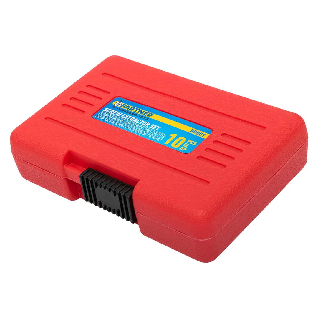 Набор головкок-экстракторов для извлечения поврежденных болтов/гаек 10 пр Partner PA-909U1